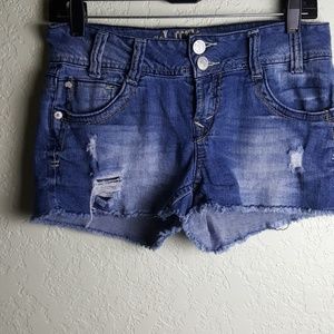 Wallflower denim shorts size 5....gently worn